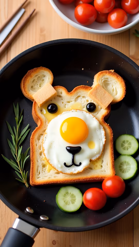 Bear Toast Breakfast