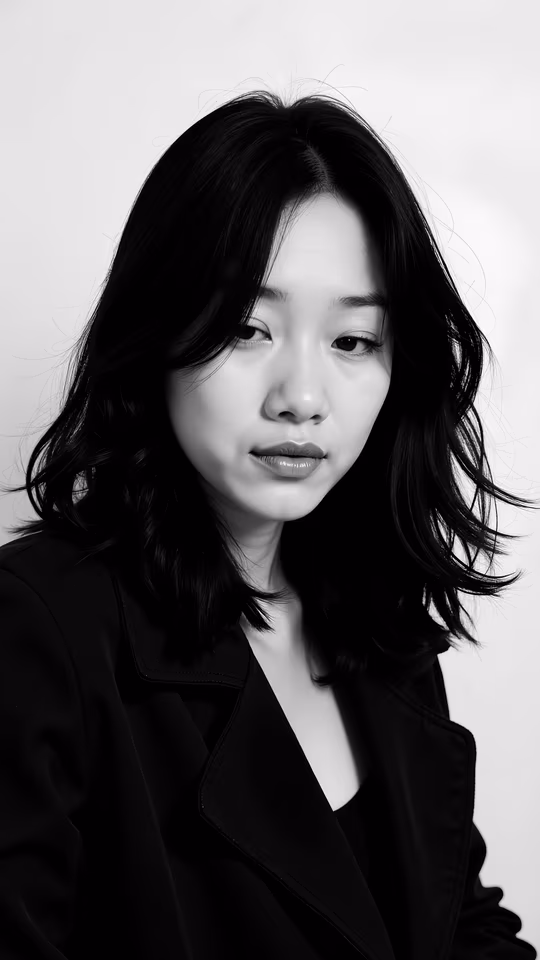 Black and White Portrait