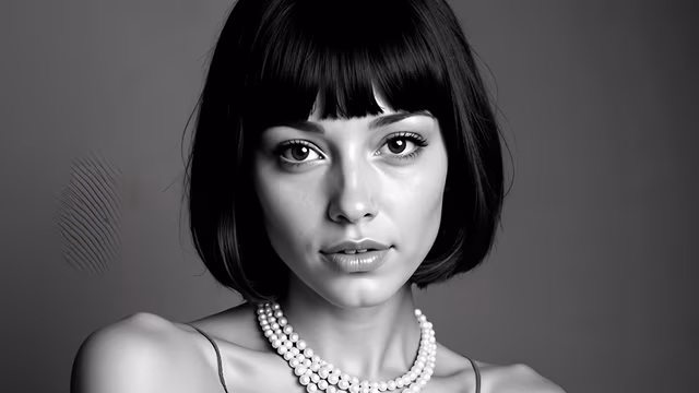 Black and White Portrait
