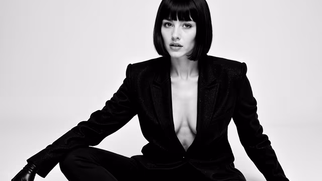 Black Suit Portrait