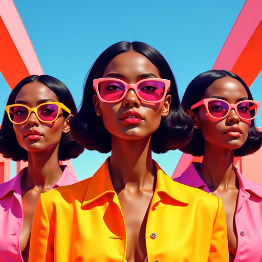 Bright Sunglasses Illustration