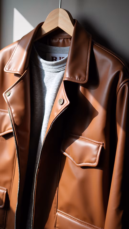 Brown Leather Jacket