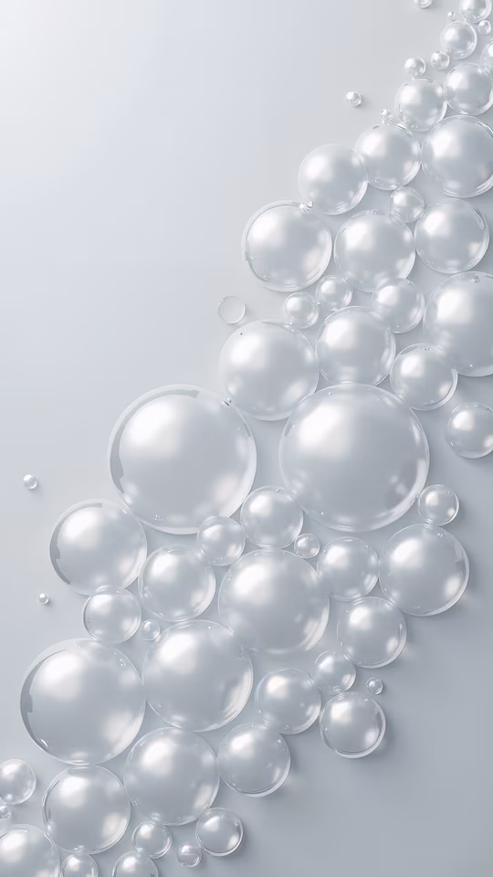 Bubbles in White