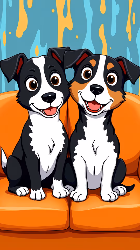 Cartoon Puppies