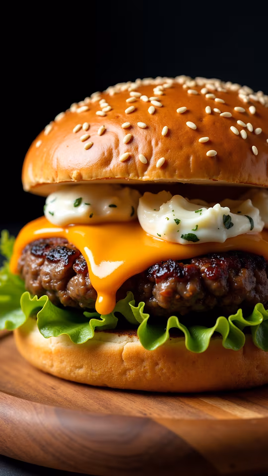 Cheesy Burger
