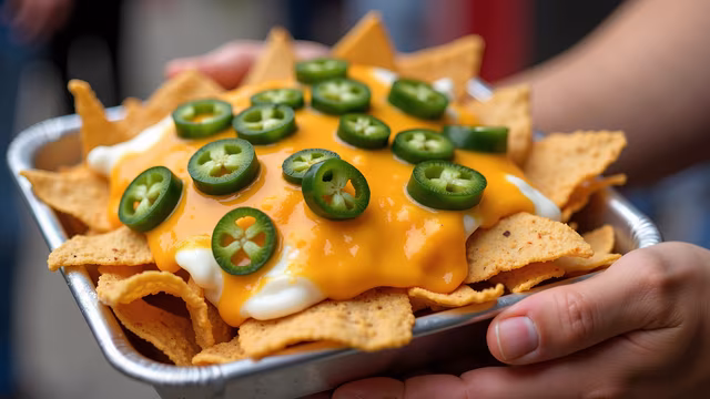 Cheesy Nachos