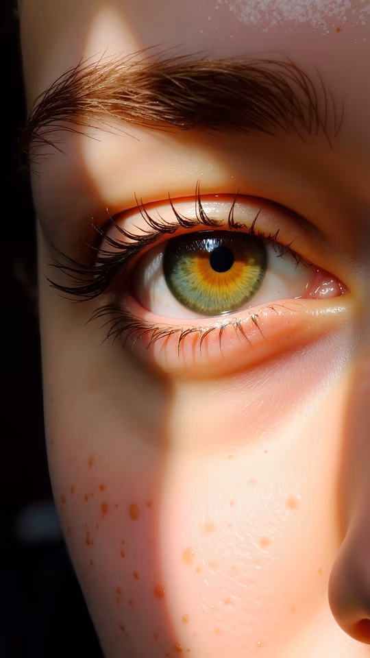 Close-Up Eye Illustration