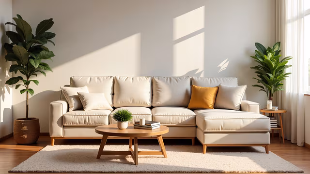 Cozy Living Room Illustration