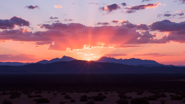 Desert Sunset