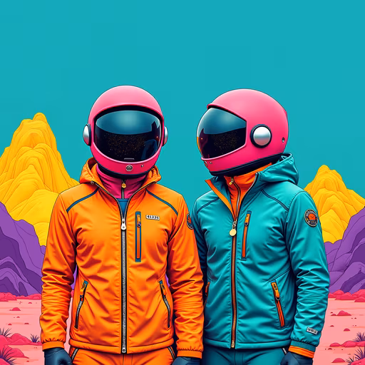 Futuristic Astronauts