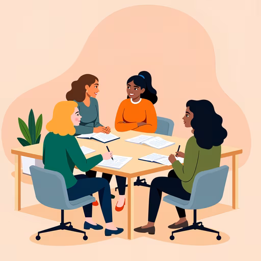 Group Discussion Illustration