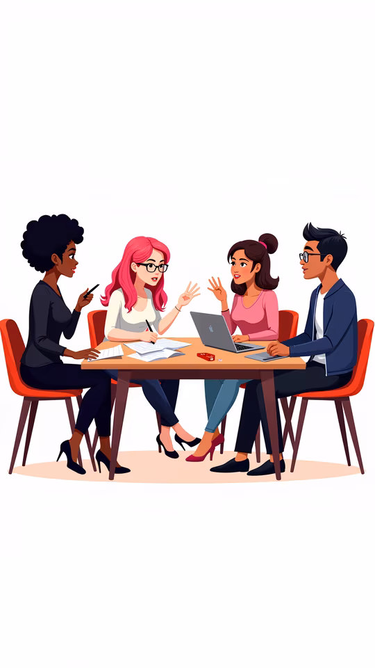 Group Discussion Illustration