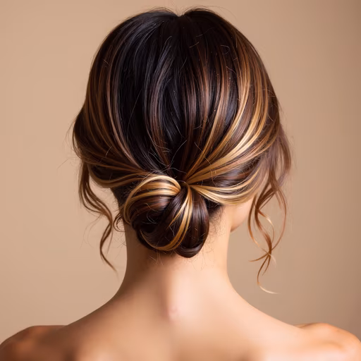 Hair Knot Illustration