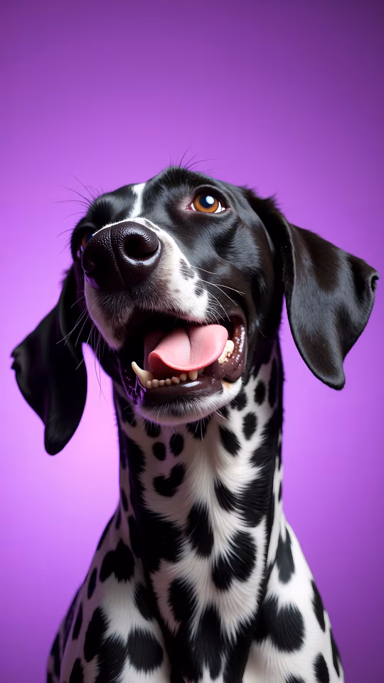Happy Dalmatian