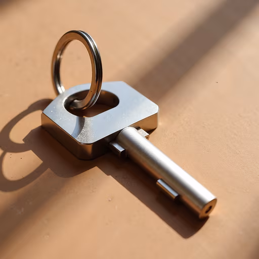 Key Ring Minimalist Photography
