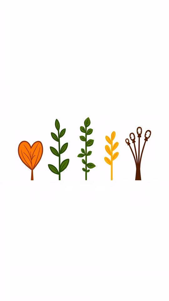 Leaf Collection Illustration