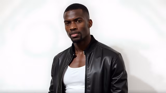 Man in Leather Jacket