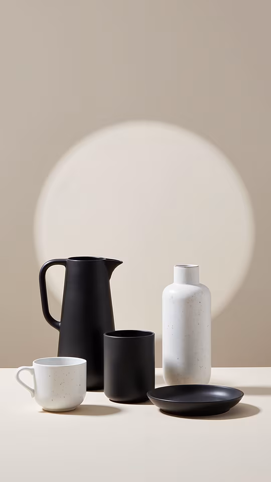 Minimalist Ceramic Still Life