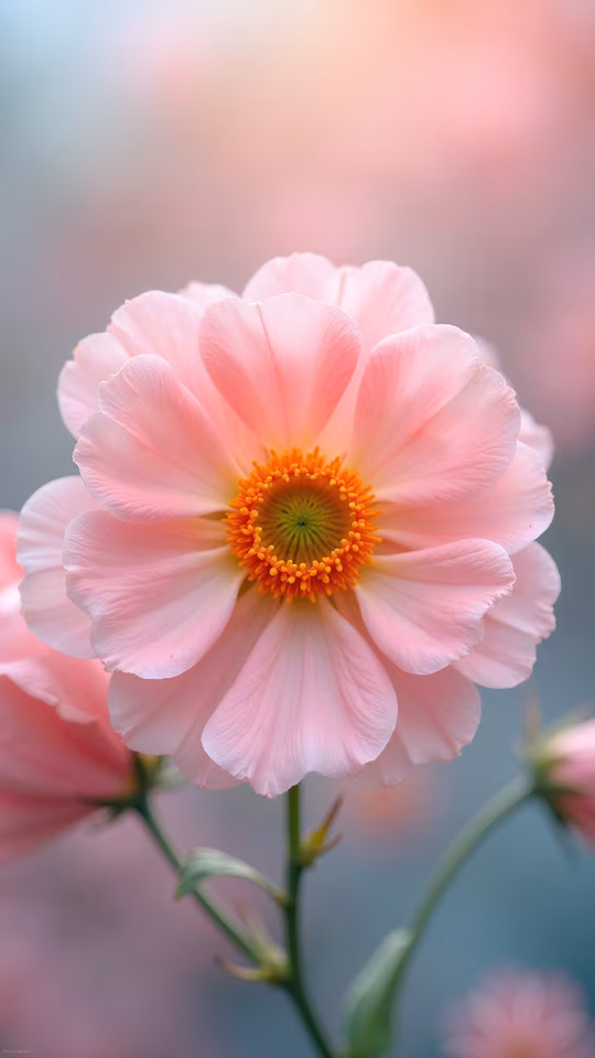 Pastel Pink Flower