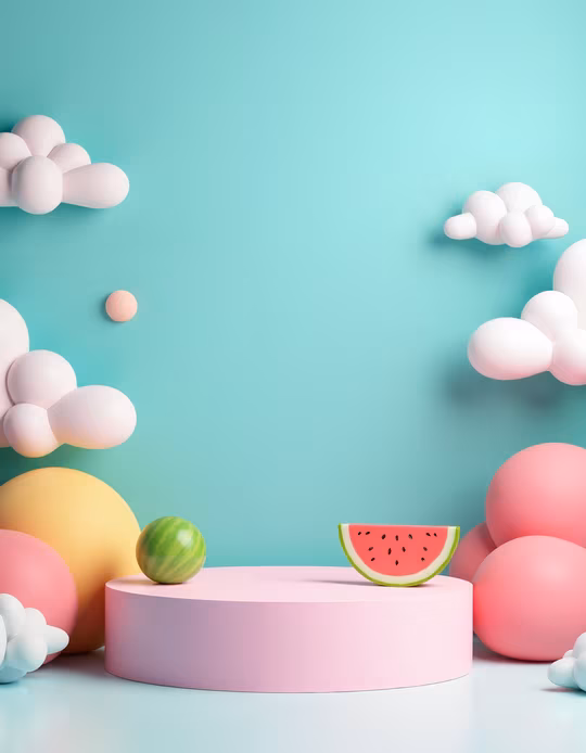 Pastel Podium