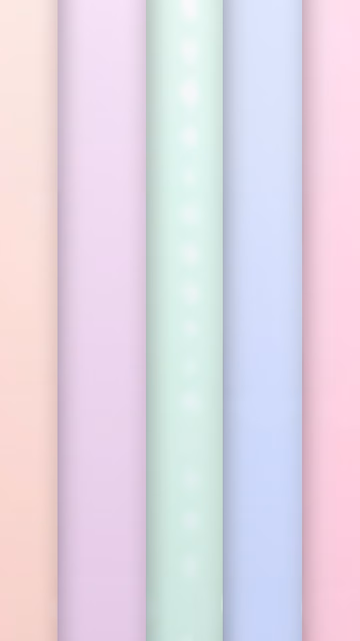 Soft pastel stripes create a tranquil and modern abstract design.