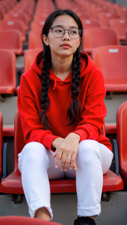 Red Hoodie Girl