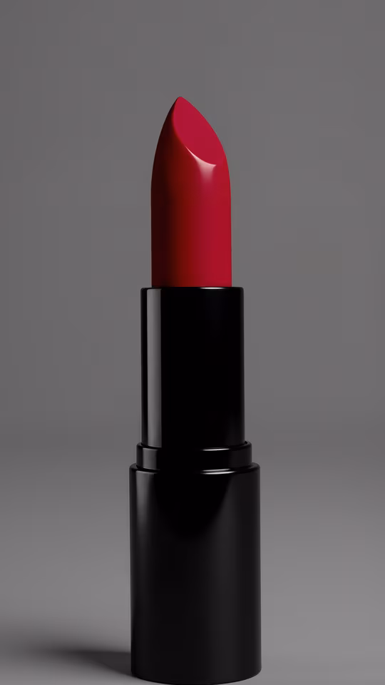 Red Lipstick Illustration