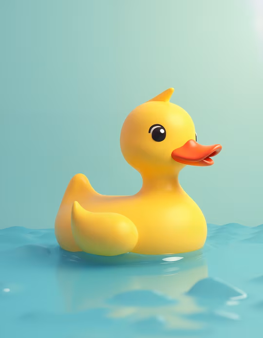 Rubber Duck Illustration