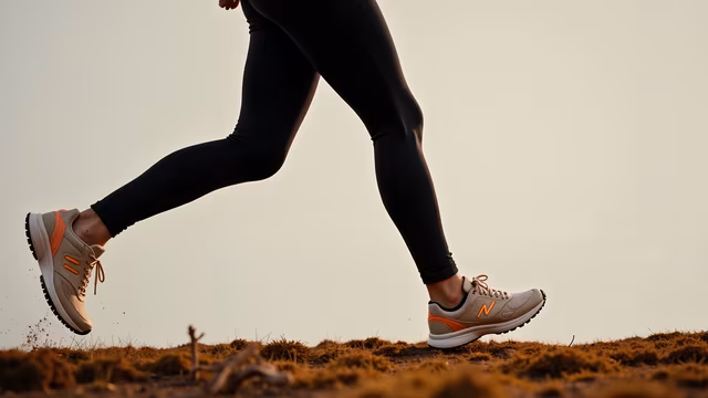 Running Shoes in Action