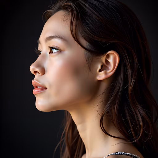 Soft Profile Portrait