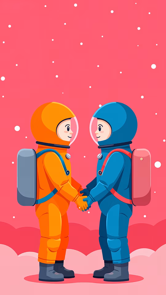 Space Love - Illustration