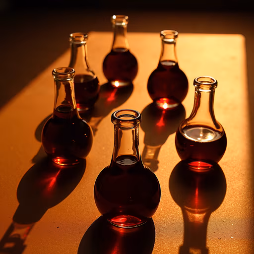Sunlit Bottles