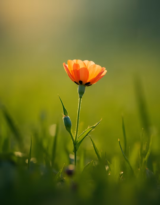 Sunlit Poppy
