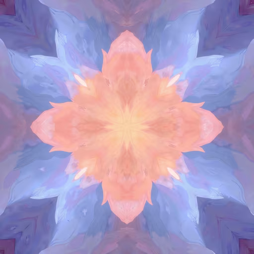 Symmetrical Floral Fantasy