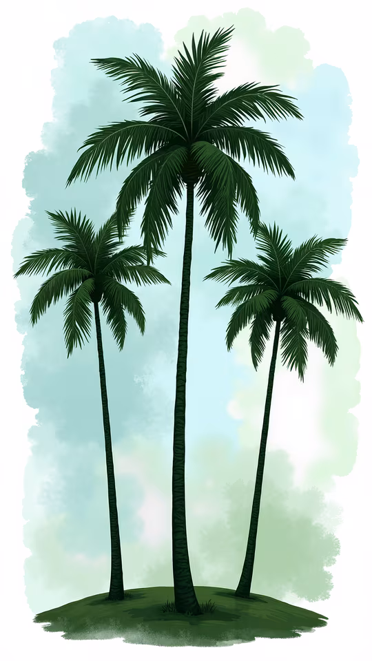 Tropical Paradise Illustration