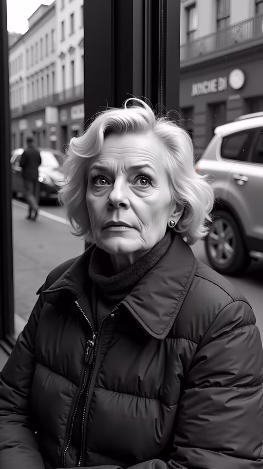Woman in Urban Setting