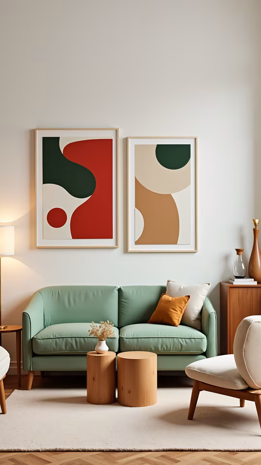 Abstract Art Living Room