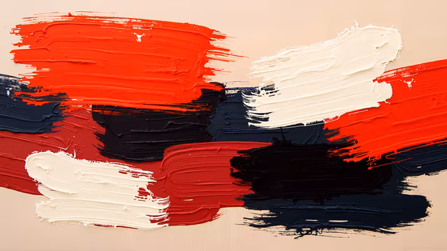 Abstract Brushstrokes