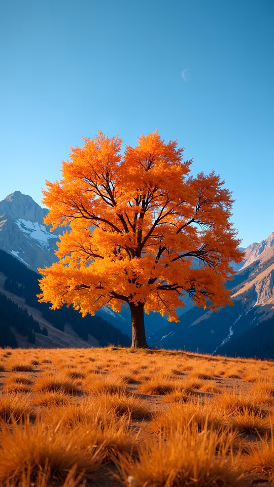 Autumn Tree Landscape
