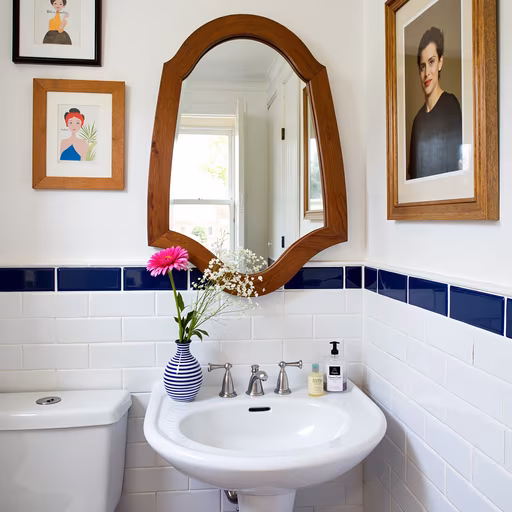 Bathroom with Vintage Charm