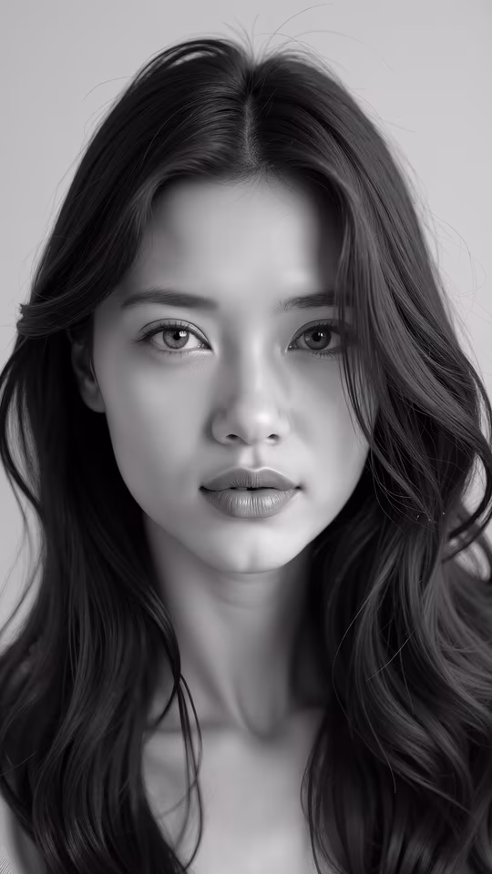Black and White Portrait