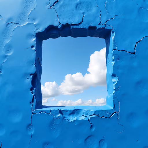 Blue Portal to the Sky