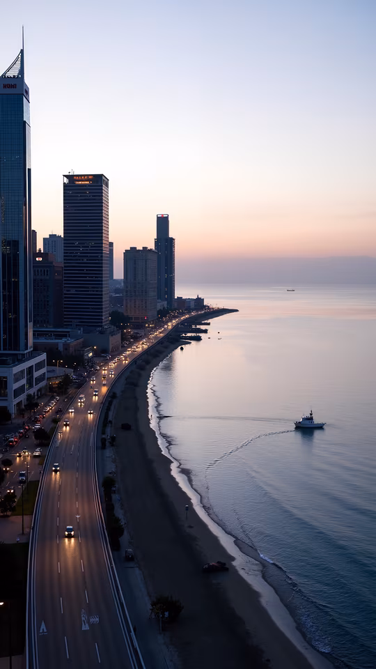 Cityscape at Dusk