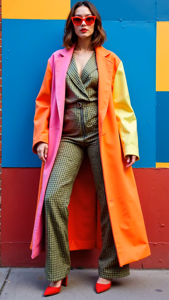 Colorful Fashion Statement