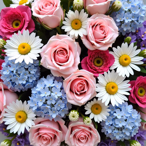 Colorful Floral Bouquet