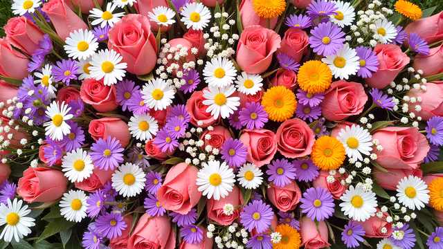 Colorful Floral Bouquet