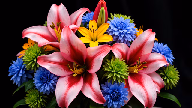 Colorful Floral Bouquet