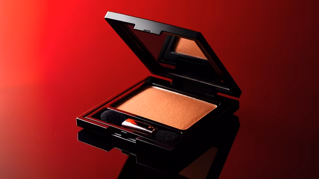 Compact Powder on Red