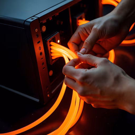 Connecting Neon Cables