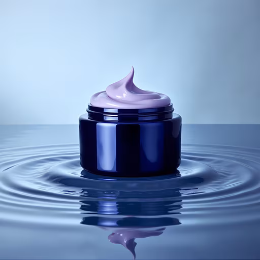Cream Jar Reflection